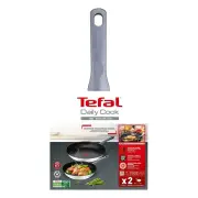Tefal 24/28cm Daily Cook Induction Twin Pack - Stainless Steel