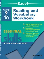 Excel Essential Skills: Reading and Vocabulary Workbook Years 9-10