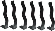 6 Pcs Hairpin Display Stand Black Jewelry Holder Stand Ornament Display Stand Hair Ties Display Holder Jewelry Stand Hair Barrettes Stand Hair Clips Acrylic Organizer Household/707