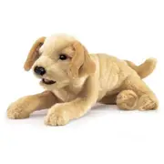 Golden Retriever Puppy Hand Puppet