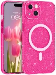 for iPhone 15 Case, Sparkly Shinny Bling Glitters Shockproof TPU Bumper Drop Pro
