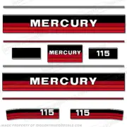 Fits Mercury 115hp 1984 - 1985 (Red Tones)