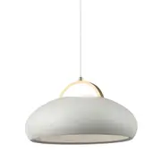 Reiko White 3CCT LED Dome Pendant Light