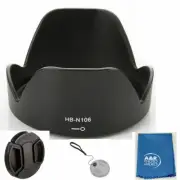 A&R Lens Hood For Nikon AF-P DX 18-55mm 3.5-5.6 VR D5600 D3500 Replace HB-N106