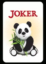 Mah Jongg Jong Mahjong Joker 10 Stickers Panda - Set #625 ** Free Shipping **