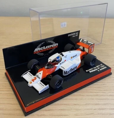 MINICHAMPS Mclaren Monaco 1986 Rosberg 1:43 / COLLECTION IN DESCRIPTION
