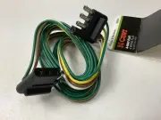 Curt 58051 4-Way Flat Connector Plug & Socket With 72" Wires