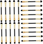 VINTORKY Pcs Double-sided Eye Shadow Brush Set Makeup Brushes for Women Precision Eyeshadow Tools