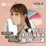 EYL'S艾爾絲立體口罩 台灣製造 4D立體醫療口罩 成人立體醫用口罩 不脫妝口罩 VOLA玩色聯名
