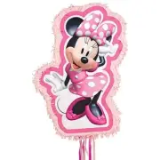 Ya Otta Minnie Mouse Pinata, Pull String, 17.75" L x 17.75" W x 3.25" H