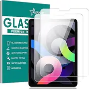 avakot 2 Pack Tempered Glass Film for iPad Air 5th Generation | Tempered Glass Screen Protector for iPad Air 4th 10.9 Inch 2022/2020 | Anti-Scratch Sensitive Screen Protector for iPad Pro 11