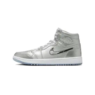 【NIKE 耐吉】Air Jordan 1 High Golf Giving 液態銀 高筒 AJ1 男鞋 運動鞋 休閒鞋 FD6815-001