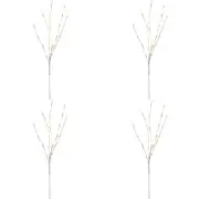 4x LVD Light Up LED Branch Paperbark Decorative Lighting Home/Office Deco 70cm