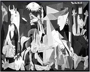 Pablo Picasso Guernica Poster Pablo Picasso Canvas Painting Abstract Wall Art Pablo Picasso Prints For Modern Home Decor Pictures 50x70cm No Frame