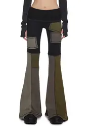 [DARKER WAVS] Chord Thermal Patchwork Pants