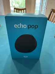 Amazon Echo Pop Smart Speaker 2023 Alexa Wifi Compact size Charcoal Sealed