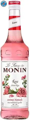 Rose Syrup, Elegant and Subtle, Great for Cocktails, Mocktails, and Soda, Gluten