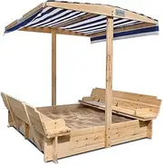 Lifespan Kids Skipper Sandpit with Canopy