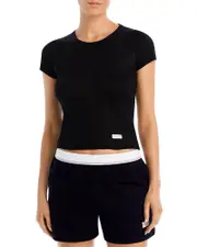 Alexander Wang Cotton Short Sleeve Tee