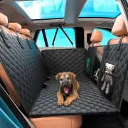 Dog Car Seat Cover for Back Seat | Dog Hammock for Car, Waterproof with Side