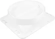 [HOMSFOU] Range Hood Air Check Valve Kitchen Smoke Range Hood Vent Prevents Reverse Airflow Fresh Air Flow Easy to Fit Wide Compatibility