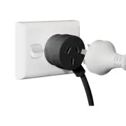 Arlec 5m Black Piggy Back Extension Lead