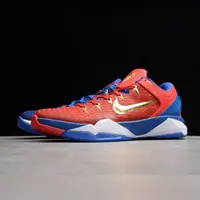 在飛比找蝦皮購物優惠-耐吉 Nike Kobe 7x 紅色藍色男童鞋