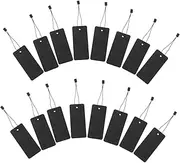 Angoily 200 Set Paper Tags with Strings Blank Clothing Labels Hanging Tags for Retail Display Lightweight and Versatile