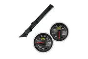 SAAS Dual Pillar Pod w/ Boost & Oil Pressure SRD Gauges for Impreza WRX N Ser 93-00