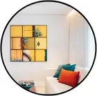 Round Bathroom Mirror, round Mirror 70Cm, Circle Mirror, round Wall Mirror, C...