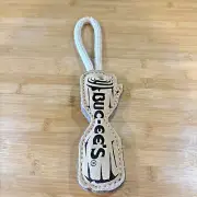 Buc-ee’s Dog Toy Natural Tug-O-War Rope Chew Toy NWOT