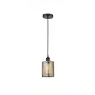 Innovations Edison Cobble 5" 1 Light Mini Pendant, Black - 616-1P-BK-G116