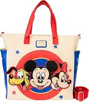 [Loungefly] Disney Mickey and Friends Convertible Backpack & Tote Bag