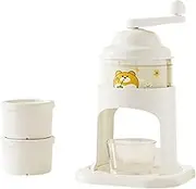 LCSVCCXA Crusher of Manual Ice Cream, Shaved Ice Machine, Portable, Easy to Clean, Snow Machine, Snow -snowworm for The Party Campsite