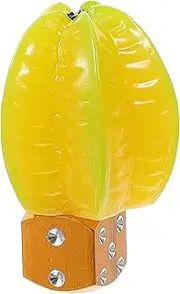 SOLUSTRE Bike Cap Carambola Decorative Valve Stem Cap Gasket Unique Style Stainless Steel