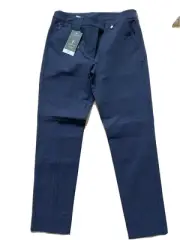 NWT Golfino Ladies Premium Techno Stretch Trousers 1369924 580 Navy Sz 10 14