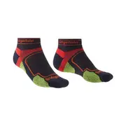[Bridgedale] Low Cut Trail Run Ultralight T2 Coolmax Sport Socks L (Navy)