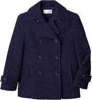 Lulu Sweet(ルル スウィート) T-22-12 Girls Pea Coat with Table Collar
