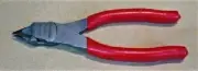NEW* Snap-On DIAGONAL CUTTERS FLUSH CUTTER 6"+ *RED SOFT HANDLES* 786CF *NEW*
