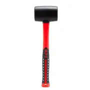 MPT Rubber Mallet PRO Heavy Duty Fibreglass Handle Soft Face Hammer 450gm 16oz