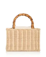 Btb Los Angeles Chloe Small Rattan Bag - Exclusive