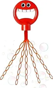 130g Kids Bubble Wand - Handheld Bubble Maker, Five-Claw Water Wand | 36-Hole Creative Bubble Blower, Fun Portable Outdoor Toy for Boys, Girls, Children, Perfect for Backyard, Park or Party Playtime