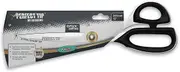 Axus Decor Perfect Tip HD Scissors (Onyx Series) Stainless Steel Scissors with Super Sharp Blades and Rust Resistant, Precisely Wallpaper Cutter, Fabrics, Fine Mesh and More, Length 305mm
