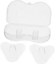 BCOATH Breastfeeding Protection Silicone Nipple Shields for Flat Nipples Nursing Support Discreet 2 Pack Storage Case