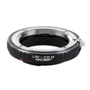 K&F Concept Manual Lens Adapter for Leica M LM Lens to Canon EOS M Cameras Body