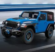 1/18 Jeep Robin Hood 20th Anniversary Close Top Edition Alloy Model