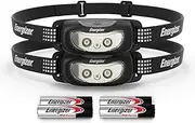 Energizer LED Headlamp Flashlight, Super Bright, Compact Sport Head Lamp, Perfect Running Headlamp,Batteries Included