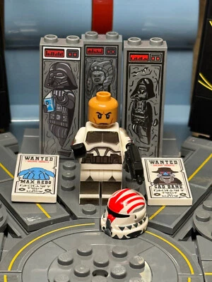 Custom Airborne Hound Clone Trooper Minifigure - Printed on Official Lego
