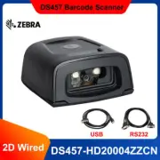 Zebra DS457-HD20004ZZCN 1D/2D USB/RS232 Fixed Mount Barcode Scanner with Cable