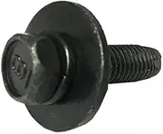 15 M8-1.25 X 30mm Hex Head Sems Splash Shield Bolts Compatible with Toyota 90119-08763